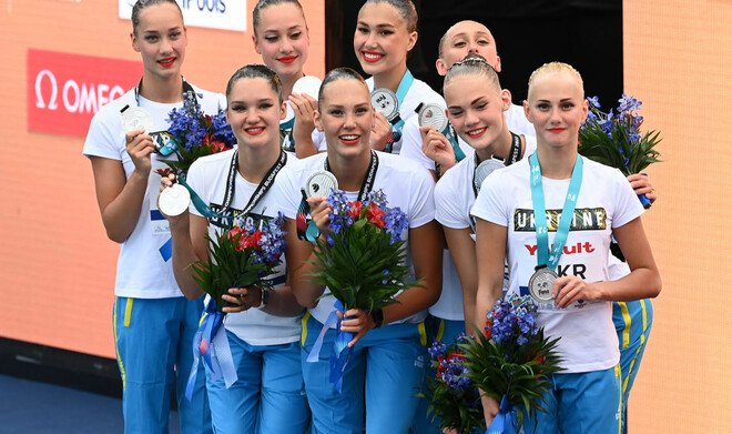 Украинки одержали победу в артистичном плавании