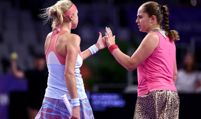 У півфіналі Підсумкового турніру WTA Остапенко і Кіченок