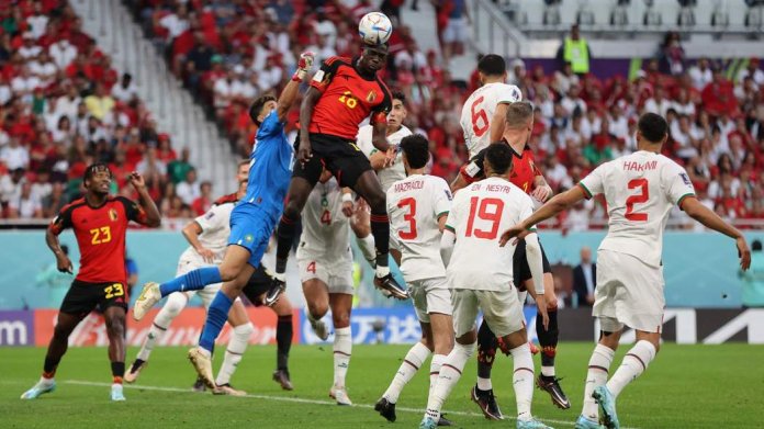 Бельгия проиграла в матче с Марокко на ЧМ-2022