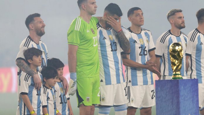 Аргентина в лидерах в рейтинге ФИФА