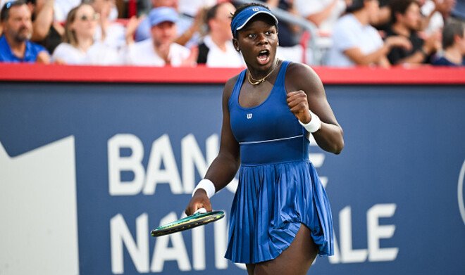 18-летняя Мбоко вышла в финал турнира WTA 1000 в Монреале