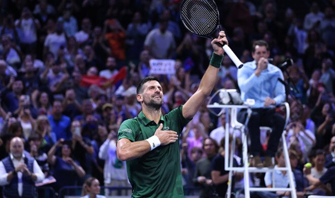 Джокович вийшов у 199-й півфінал і здобув 200-ту перемогу на індорі