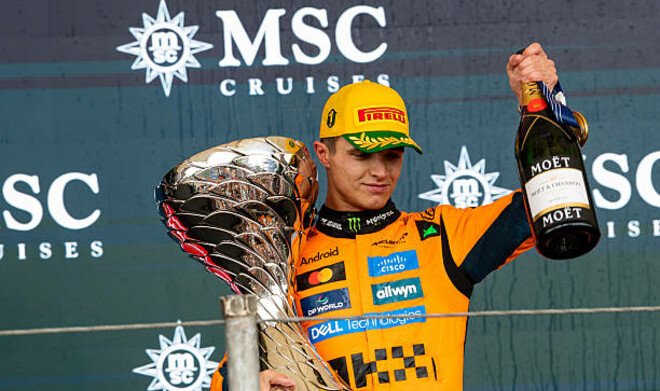 Ландо Норрис установил исторический рекорд Формулы-1