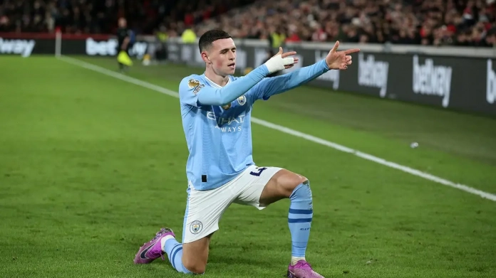 Ман Сити обыграл Брентфорд