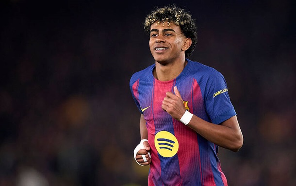 Ямаль стал самым молодым автором 10 голов в ЛЧ