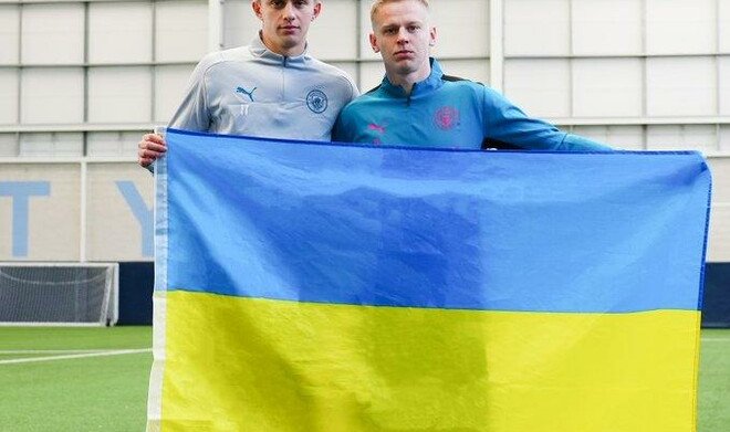 Украинский футболист благодаря Зинченко будет тренироваться в «Манчестер Сити»