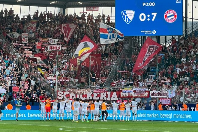 Бавария обыграла Бохум с разгромным счетом