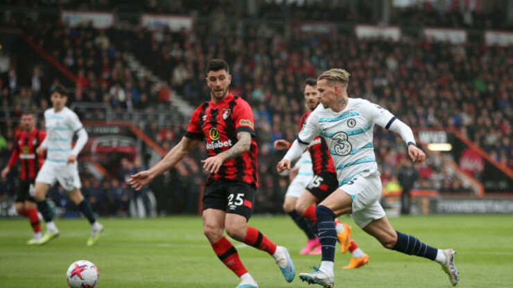 Борнмут проиграл Челси, Мудрик получил низкую оценку за матч